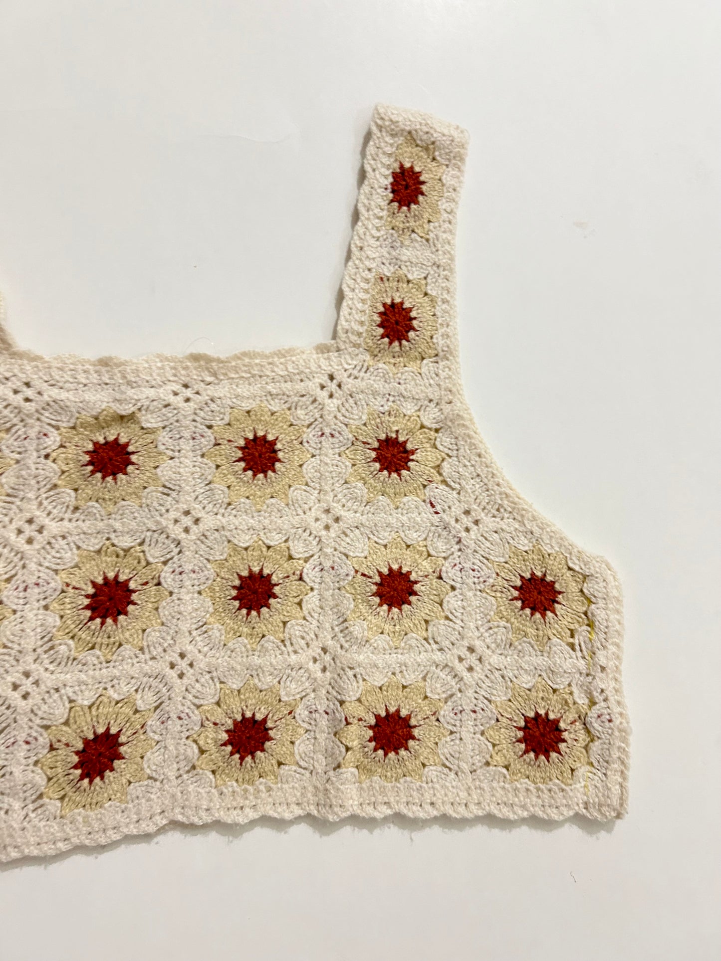 Crochet Top: Bust-32” TO 36”