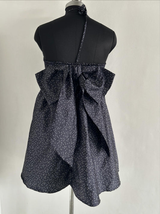 Polka Dot Back Bow Dress