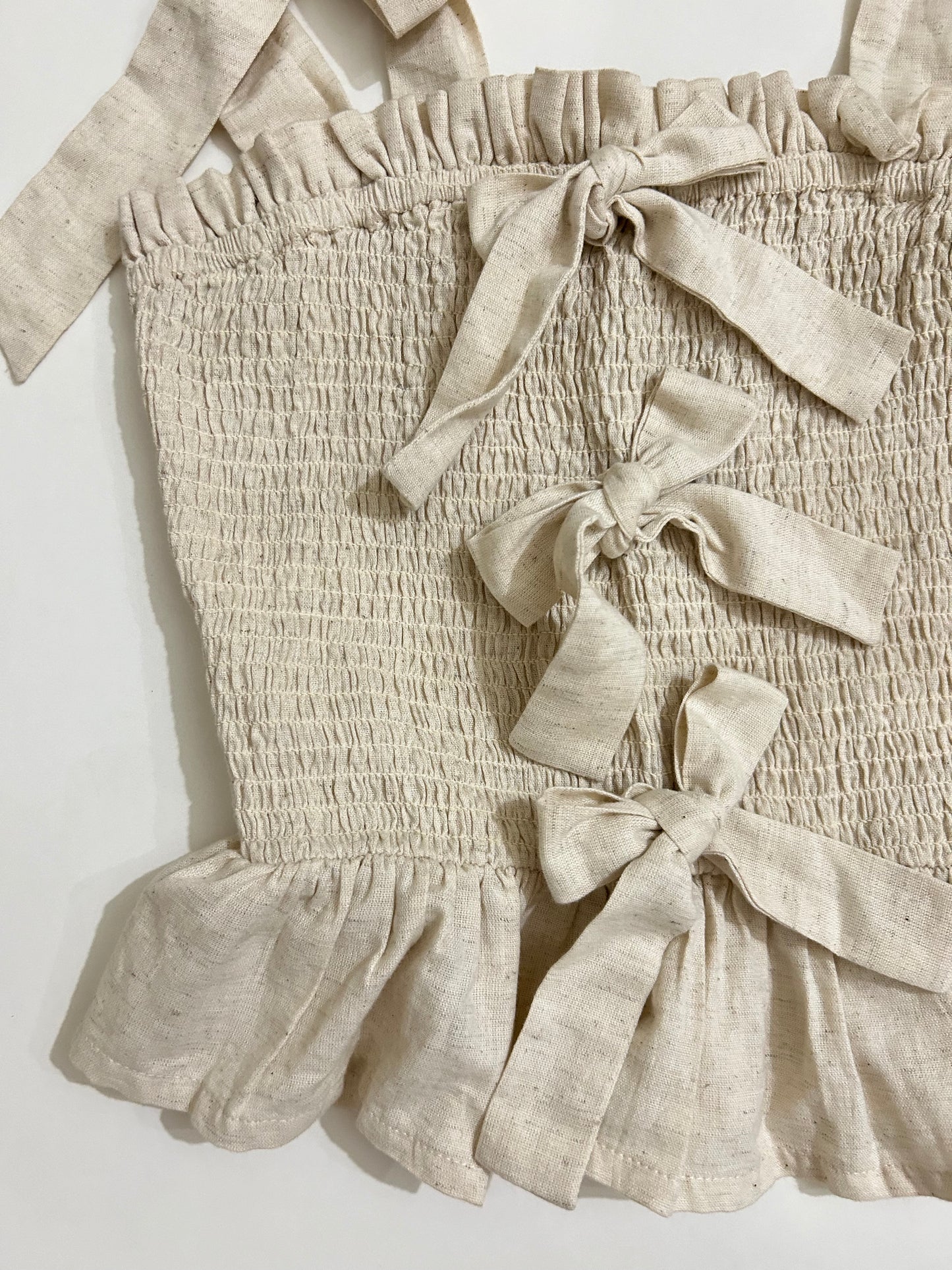 Smoked Knot Top: Bust- Till 42”