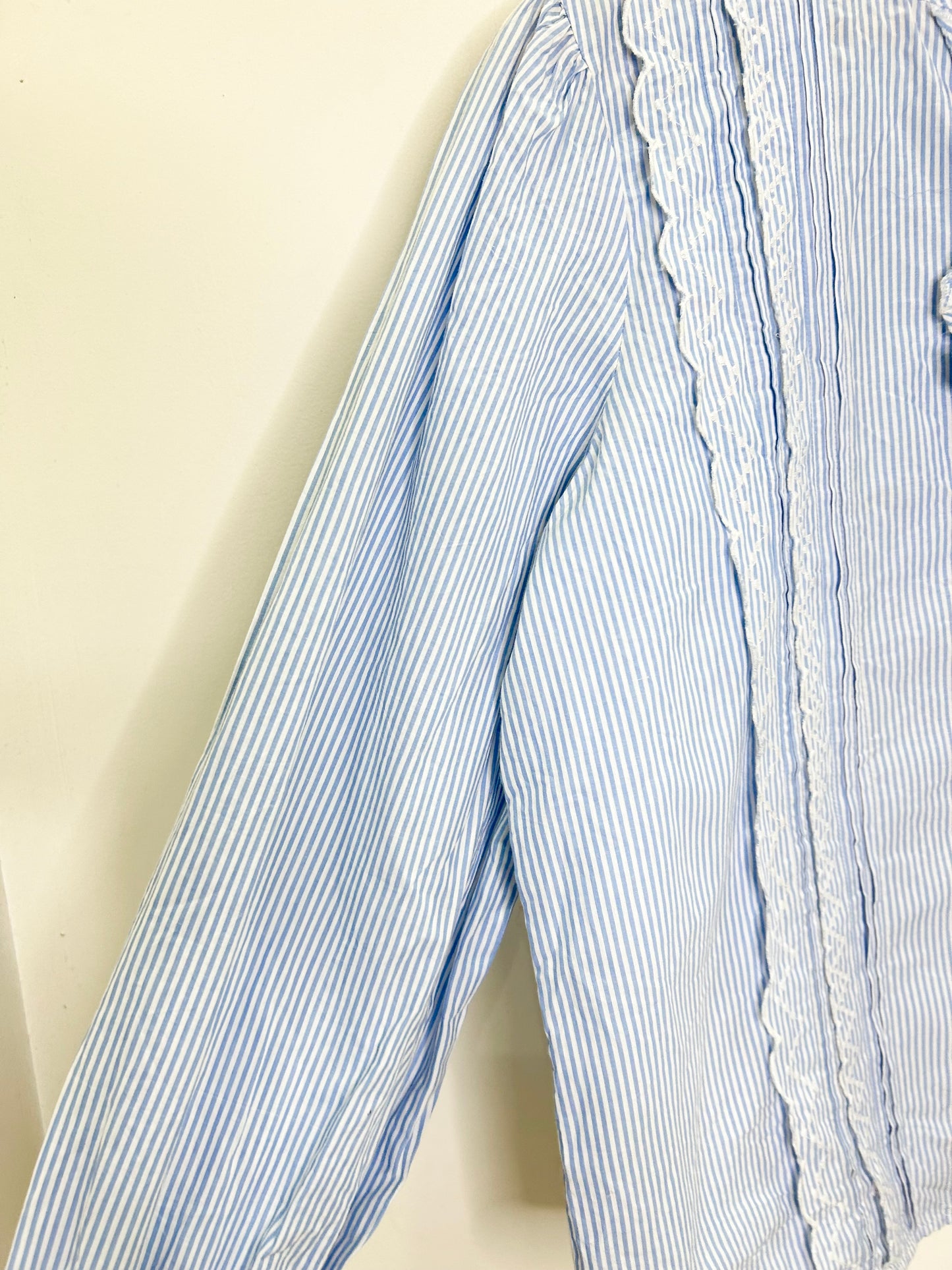 Striped Ruffle Shirt