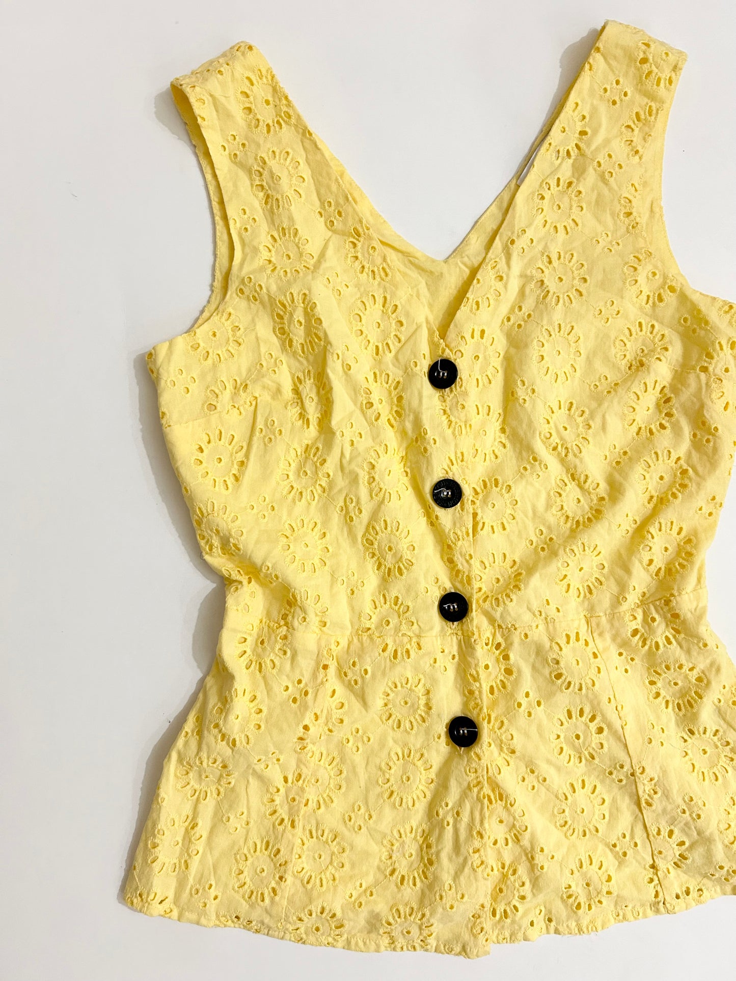 Cotton Yellow Top