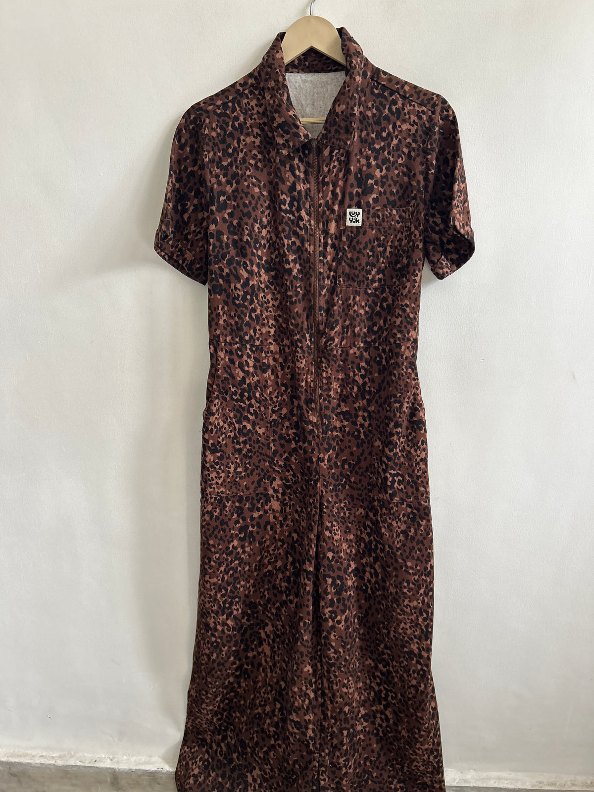 Lucy&Yak Leopard Dungaree: 38”