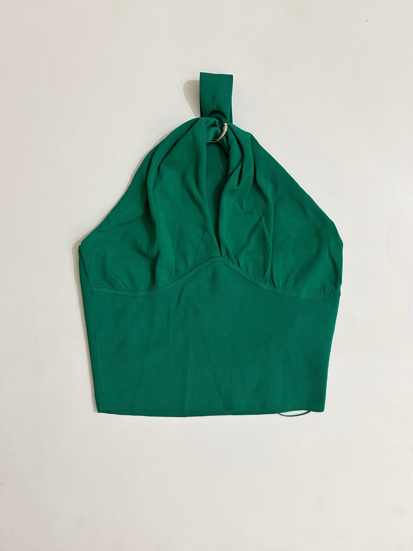 Halterneck Green Top