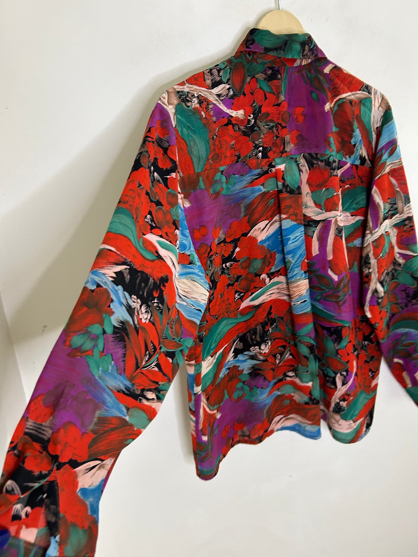 Cherry Blossom Shirt: Chest-46”
