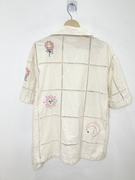 Cotton Embroidery Shirt