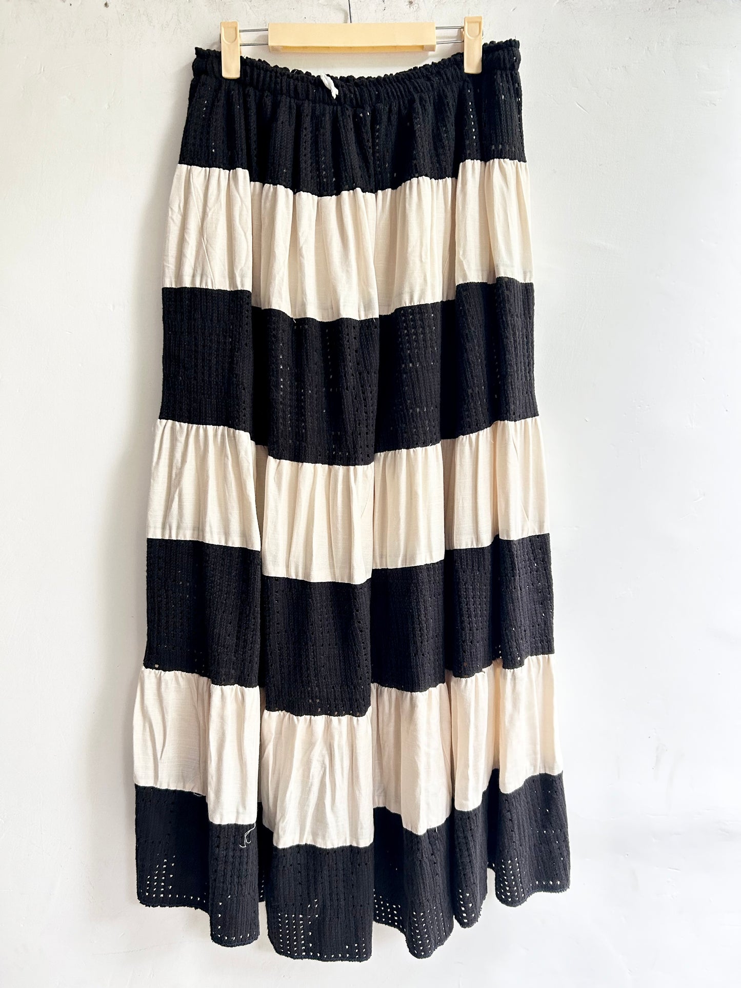 Crochet B&W Skirt