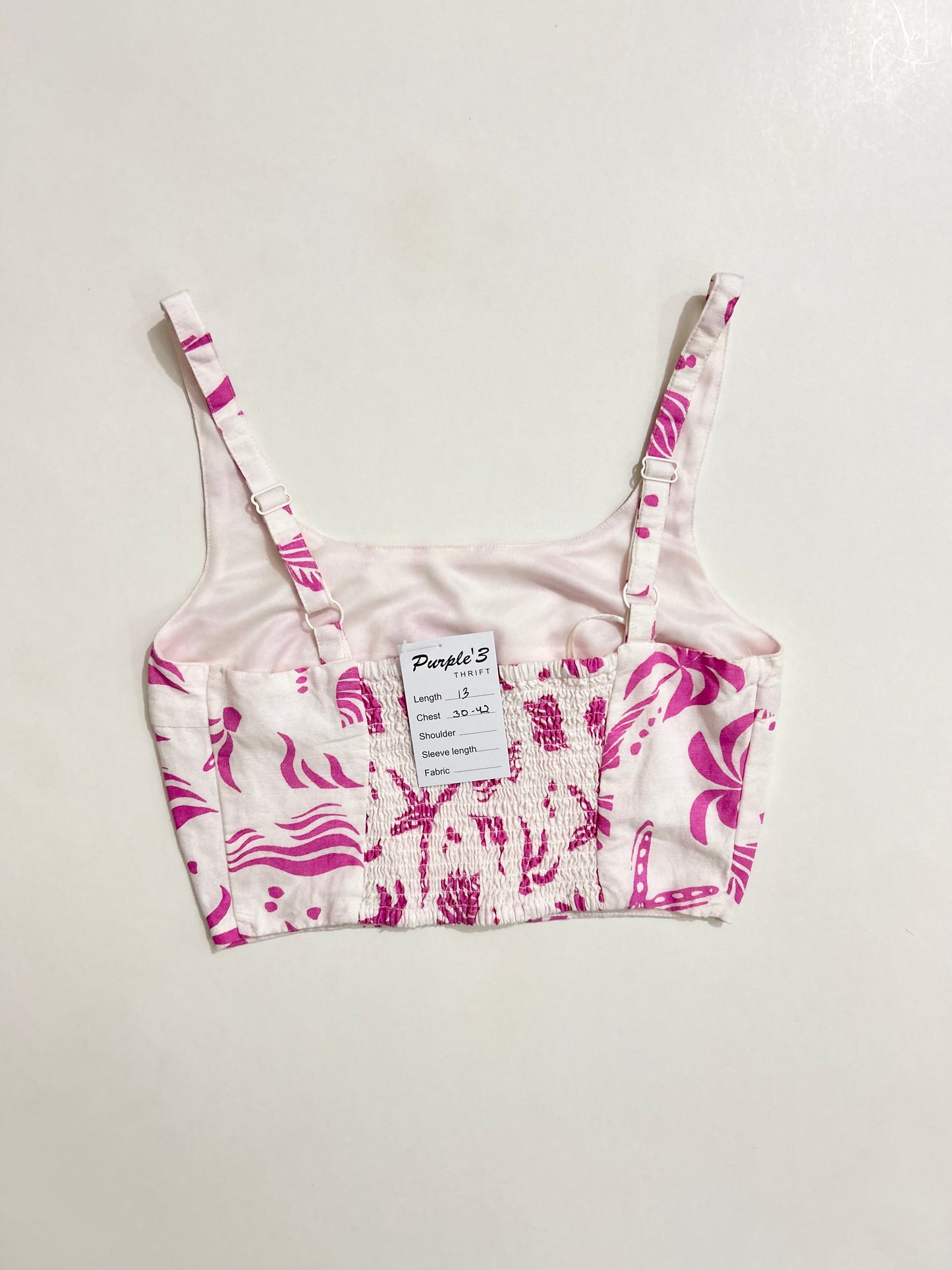 Pink Cotton Starfish Top