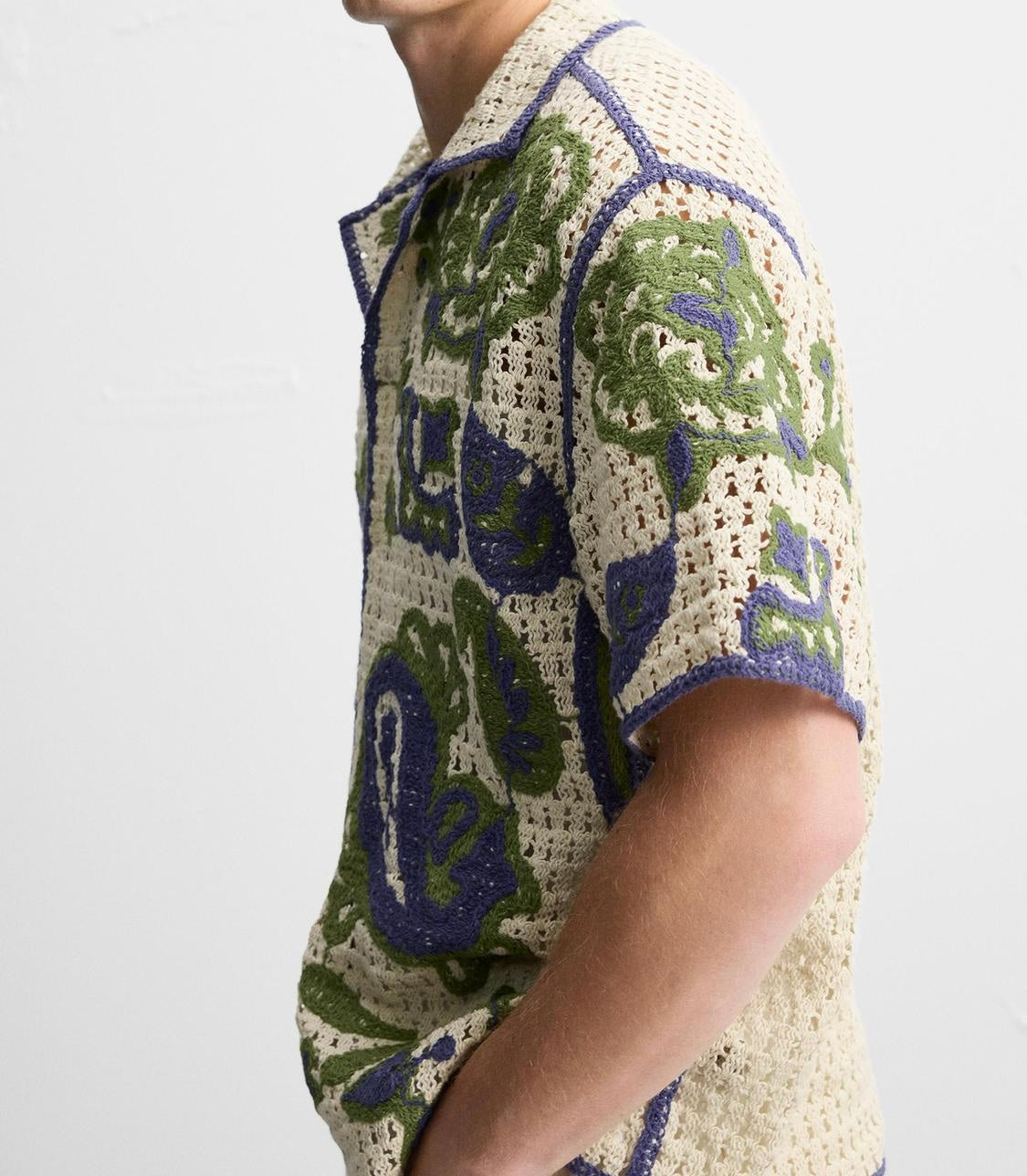 Zara Crochet Shirt