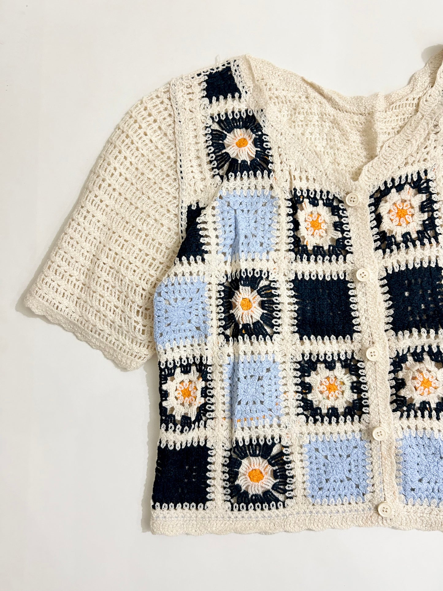 Crochet Block Top