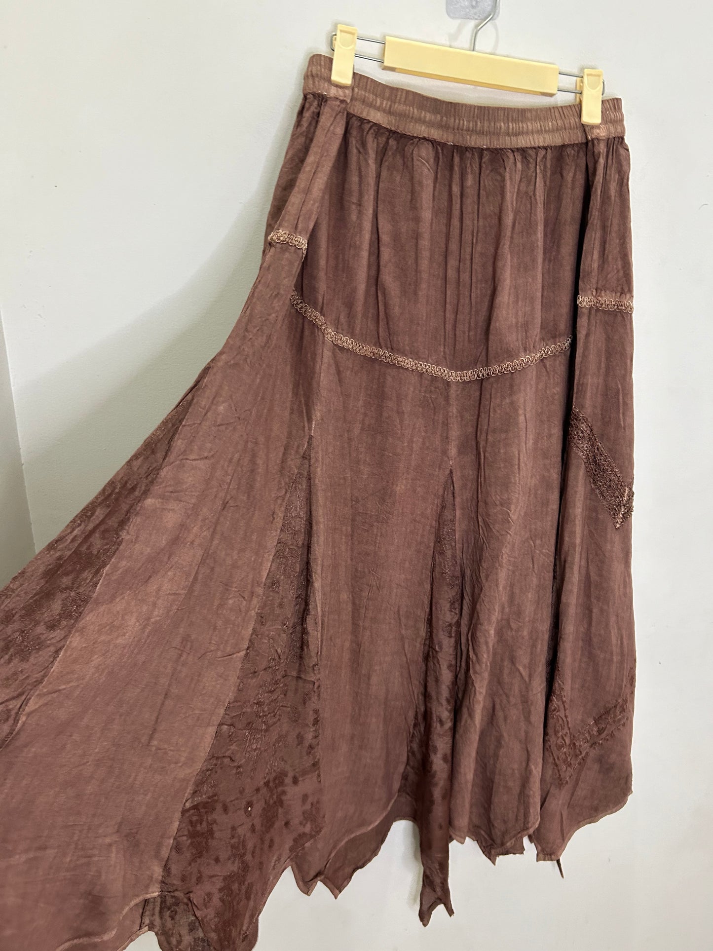 Boho Brown Skirt
