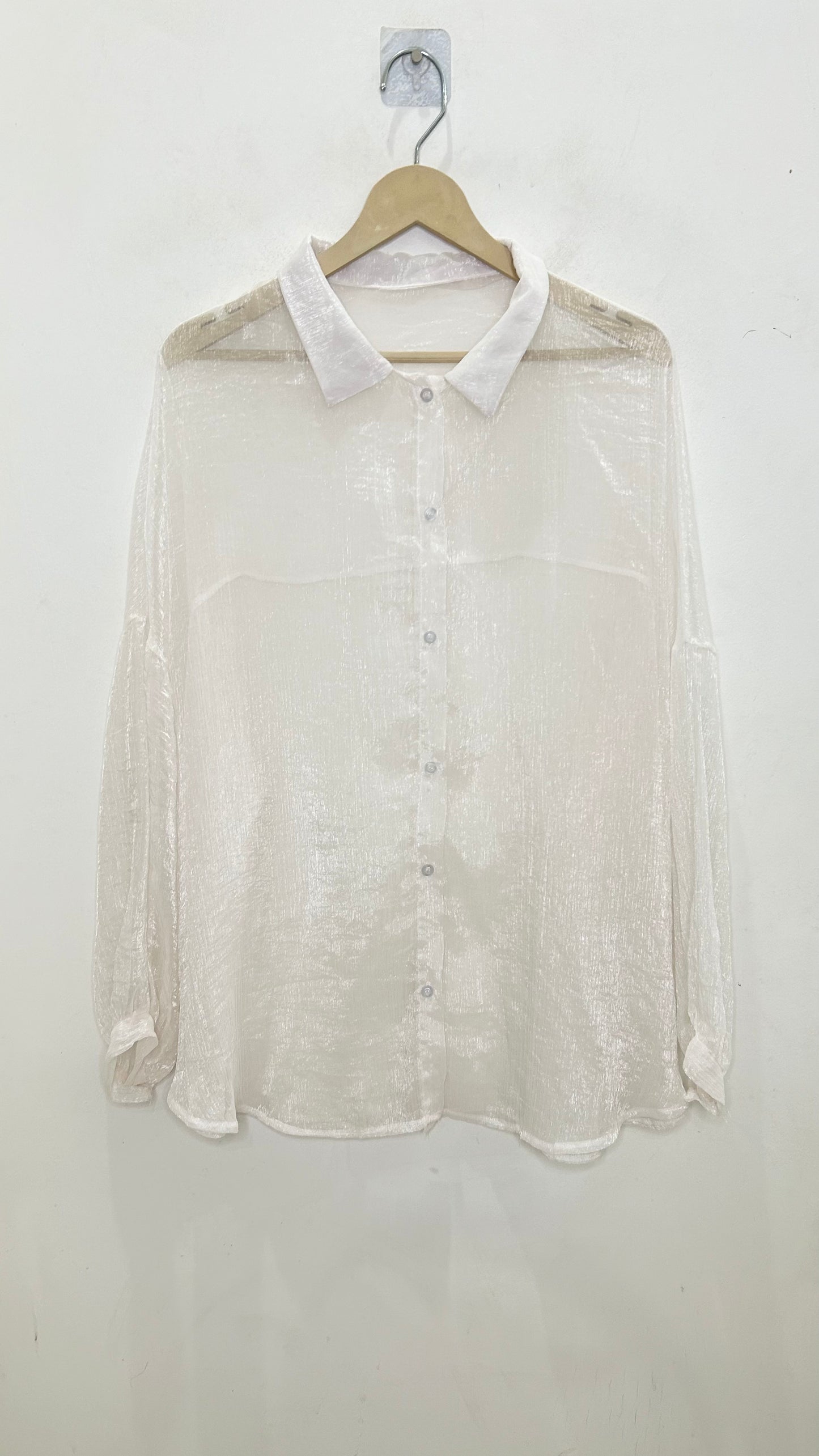 Sheer White Shirt