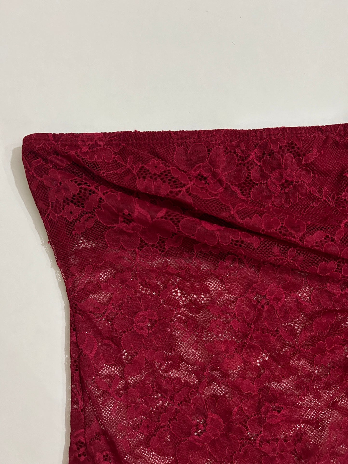 Vintage Cherry Red Top
