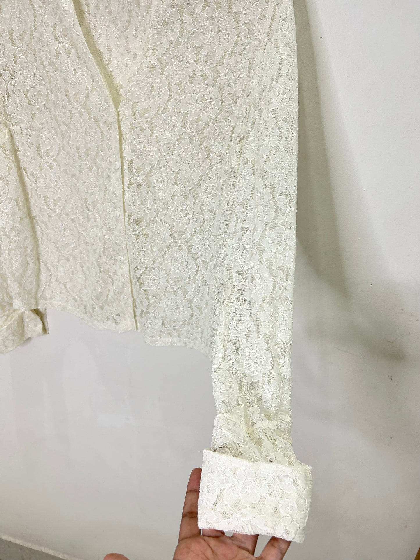 Sheer Lace Shirt