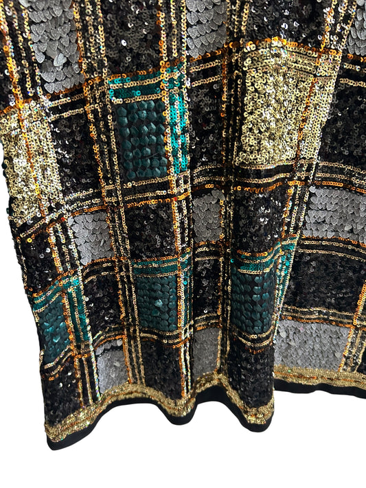 Sequin Work Dress