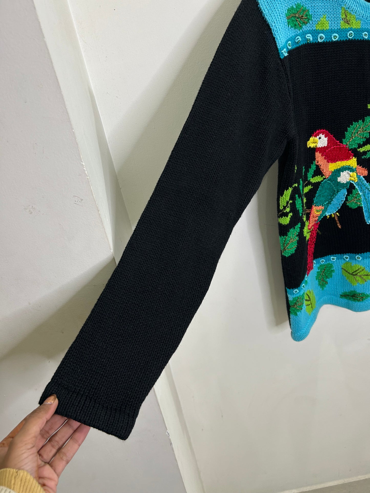 Parrot Cardigan
