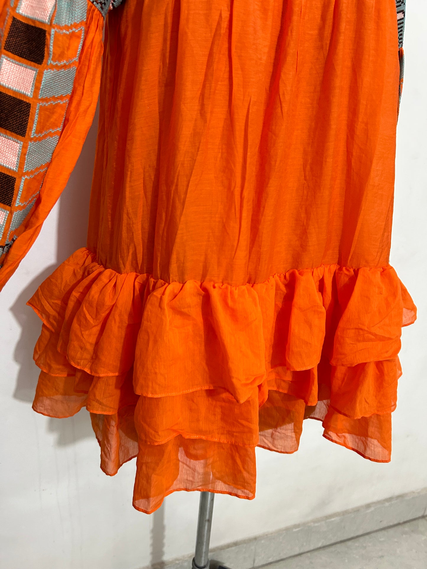 Iris Apfel X H&M Flounce-hemmed Dress