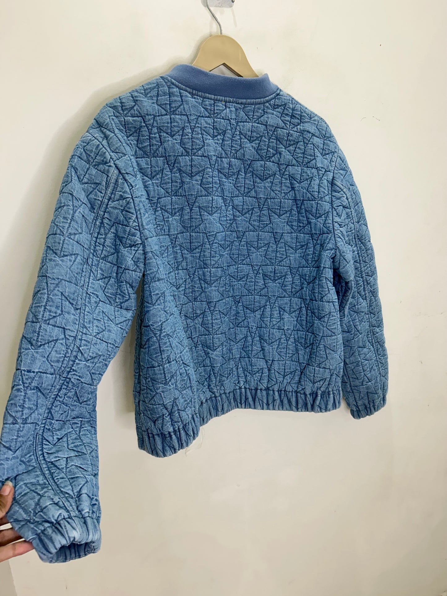 Star Quilted Bomber Jacket