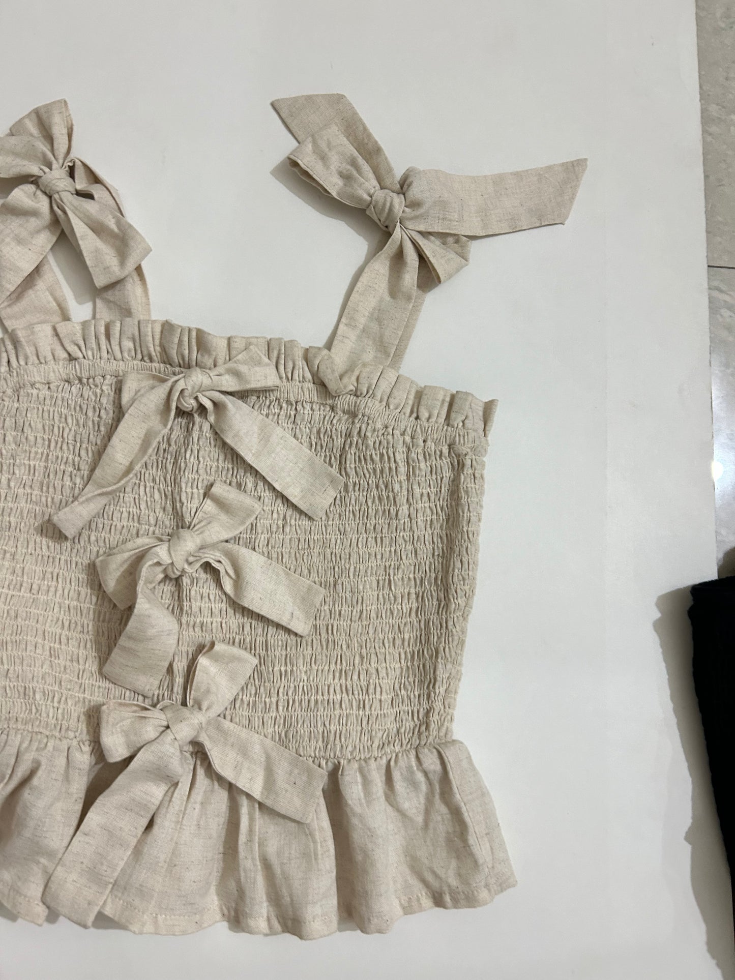 Smoked Knot Top: Bust- Till 42”