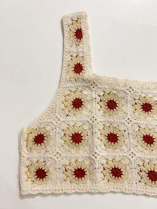 Crochet Top: Bust-32” TO 36”