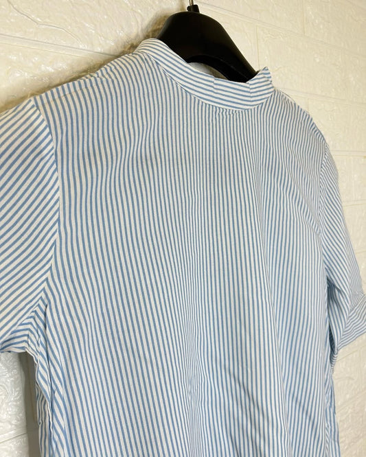 Blue Striped Shirt