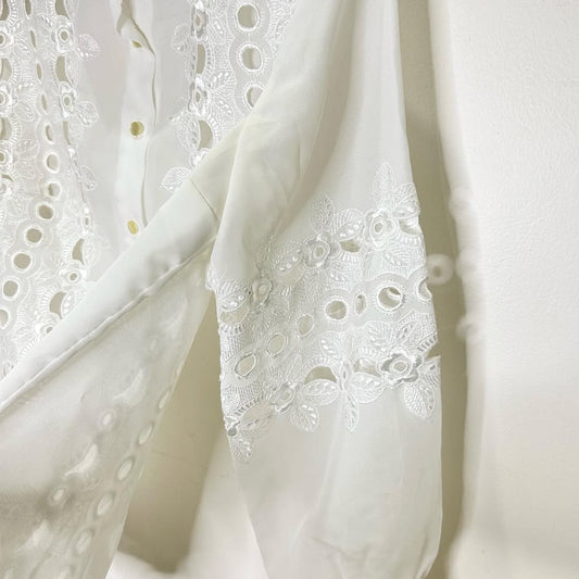 White Textured Shirt