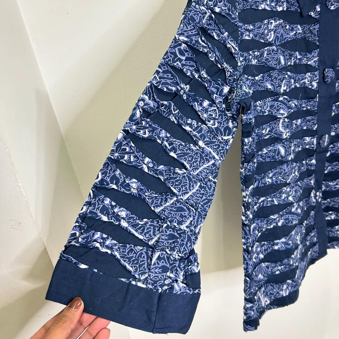 Cotton Patchwork Shirt