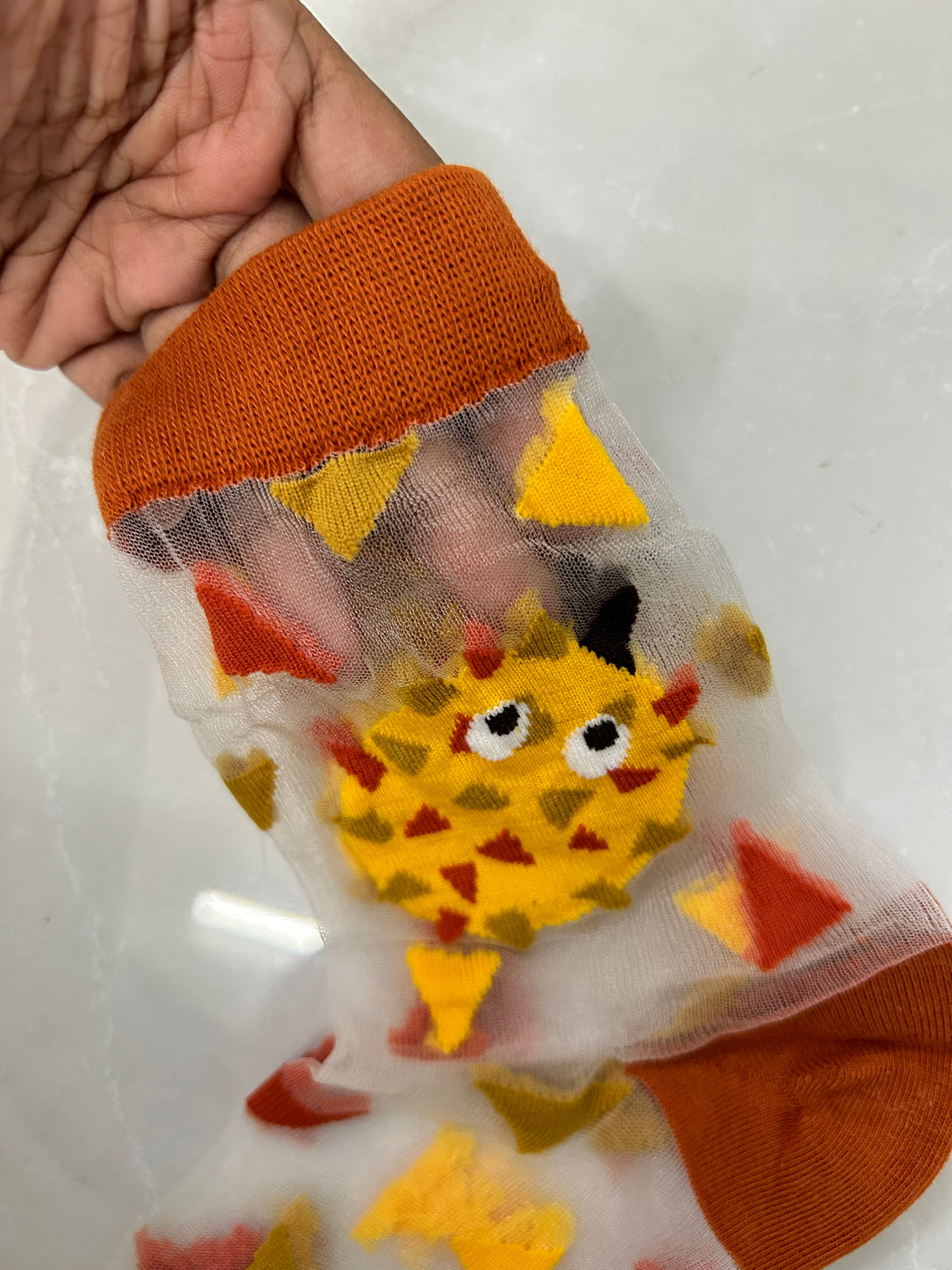 Mesh Quirky Socks