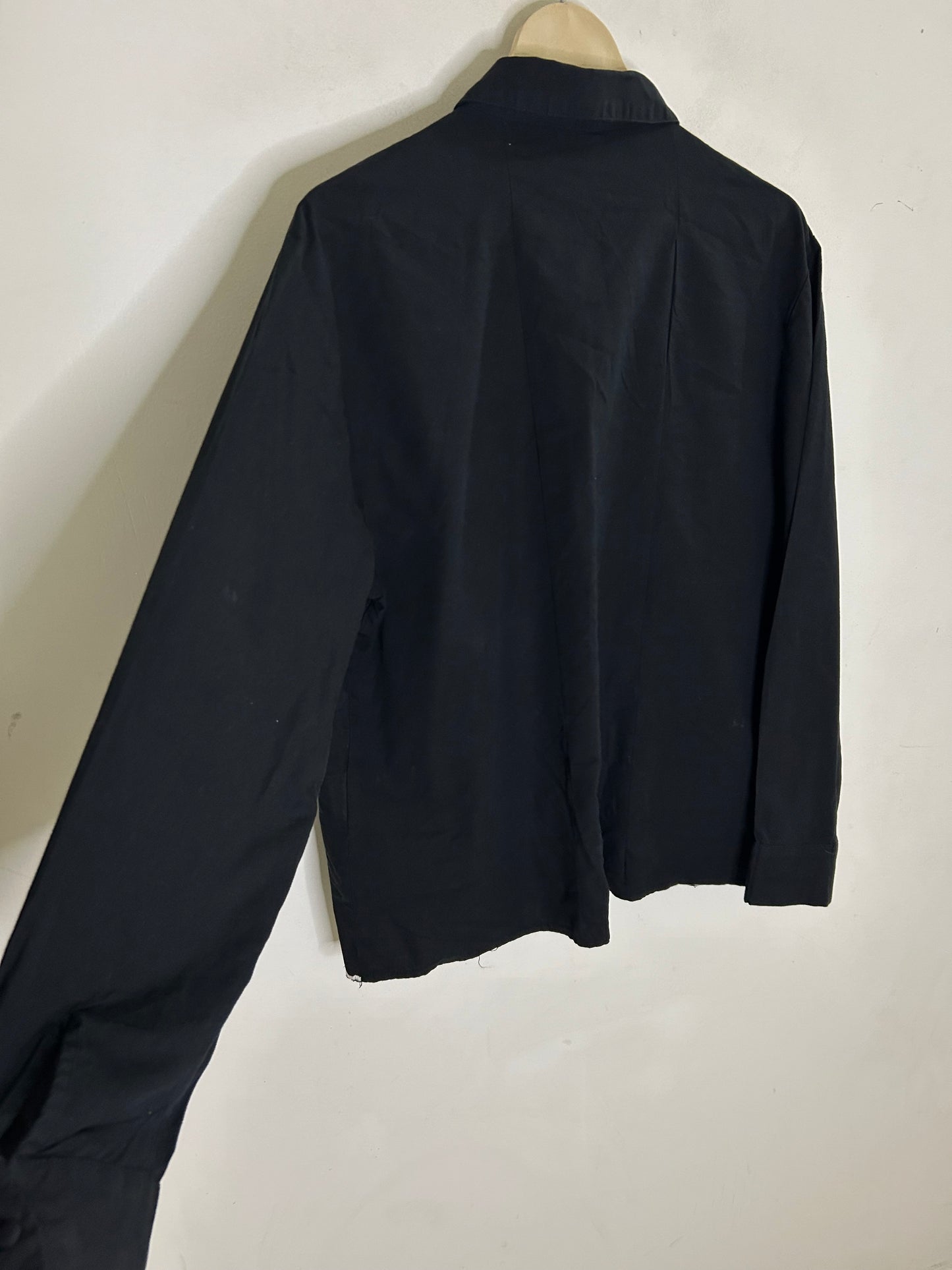 Embroidered Cotton Shirt: L