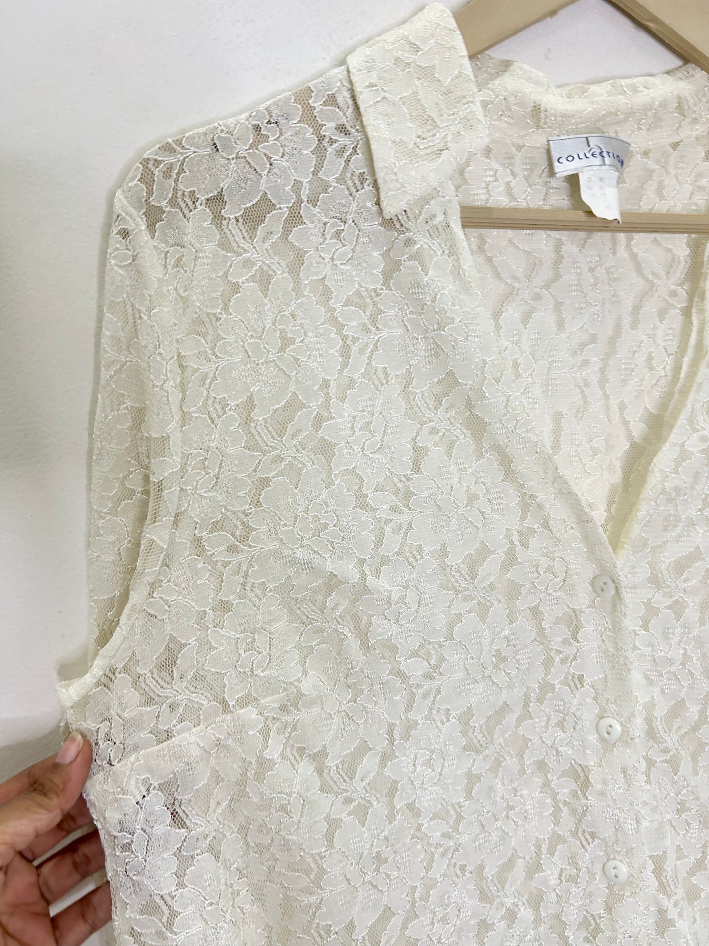 Sheer Lace Shirt