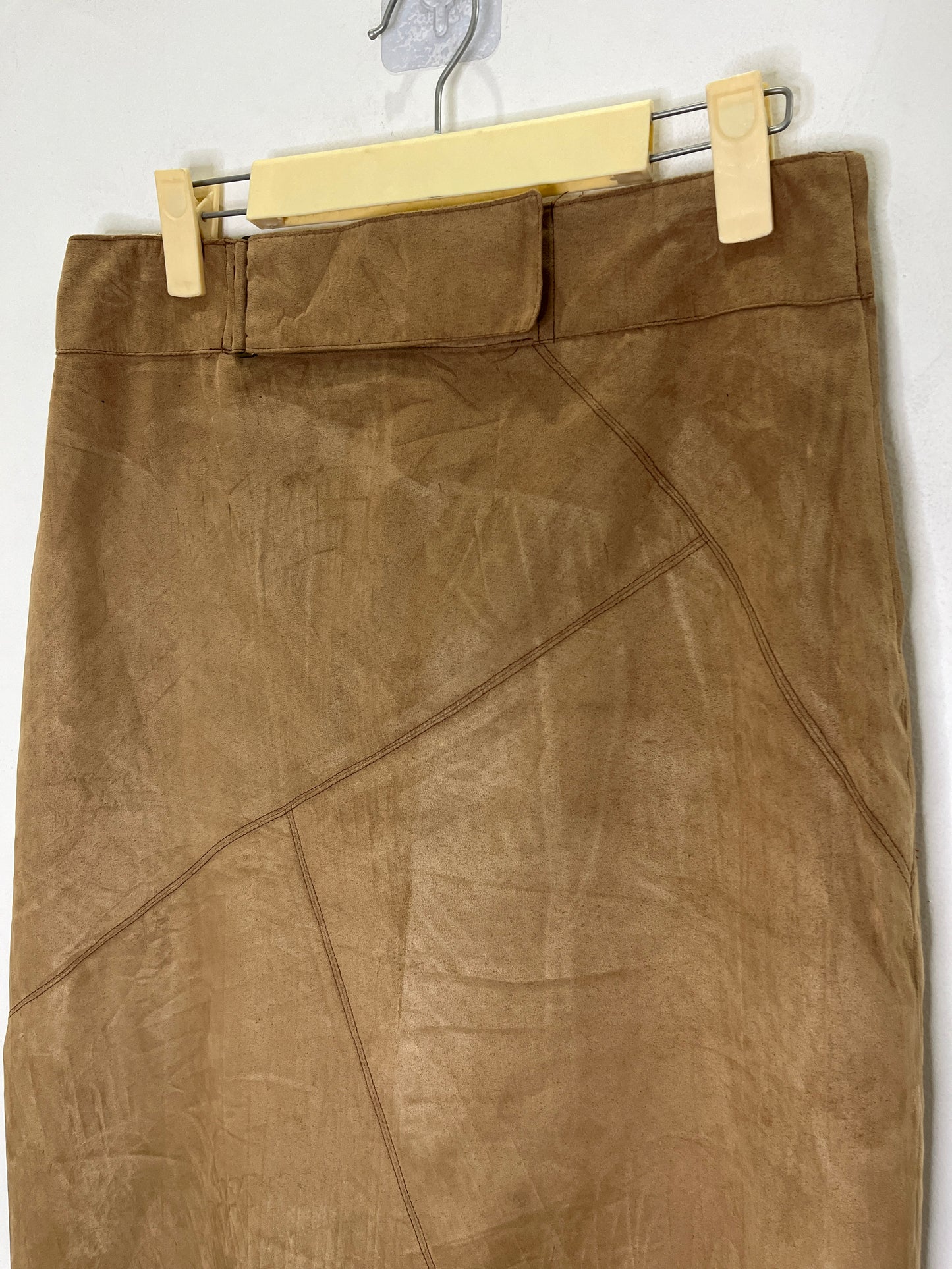 Brown Suede Skirt
