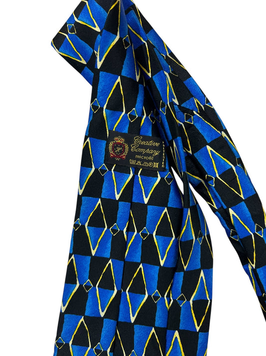 Vintage Geometric Tie