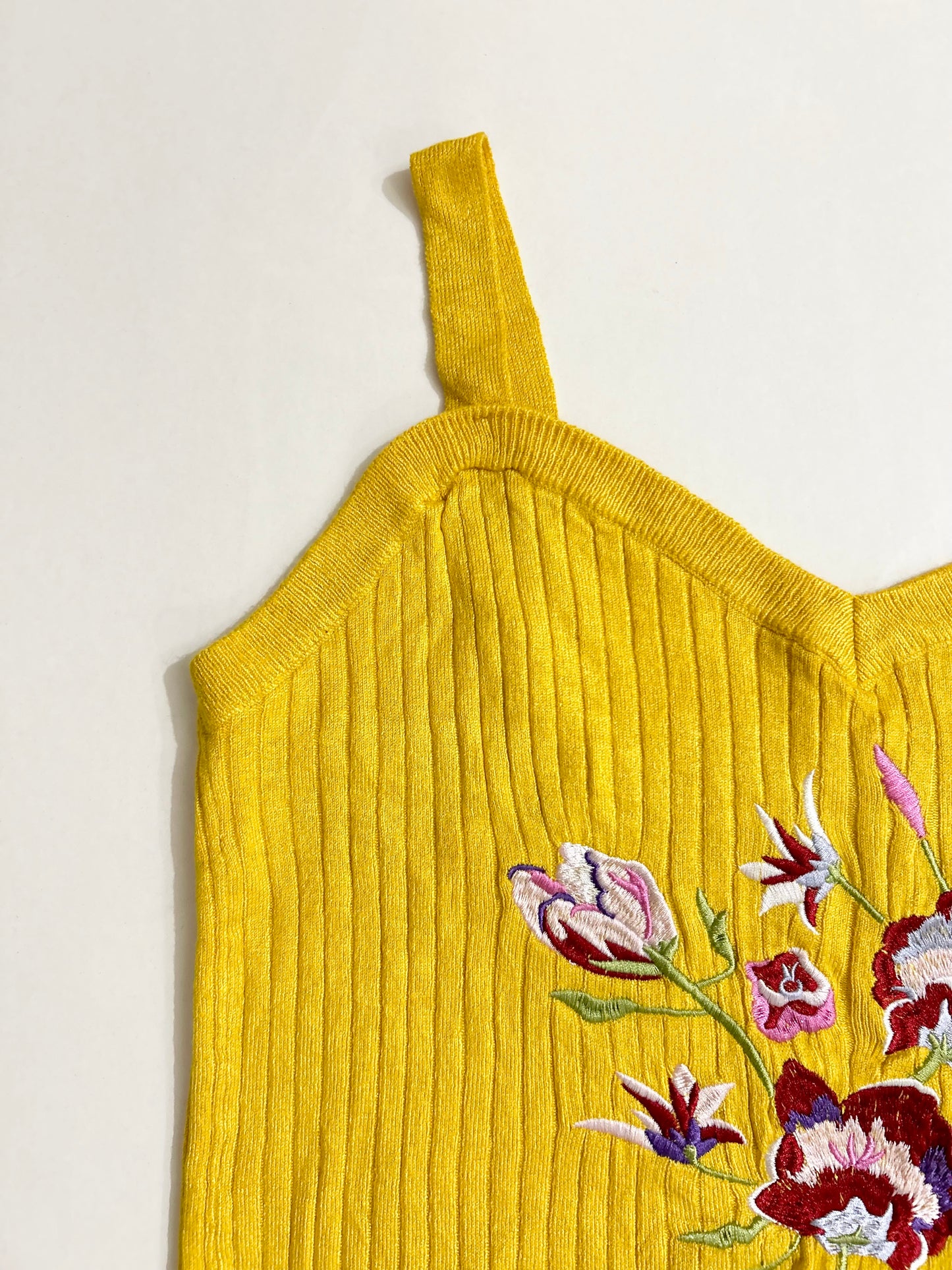 Yellow Floral Top