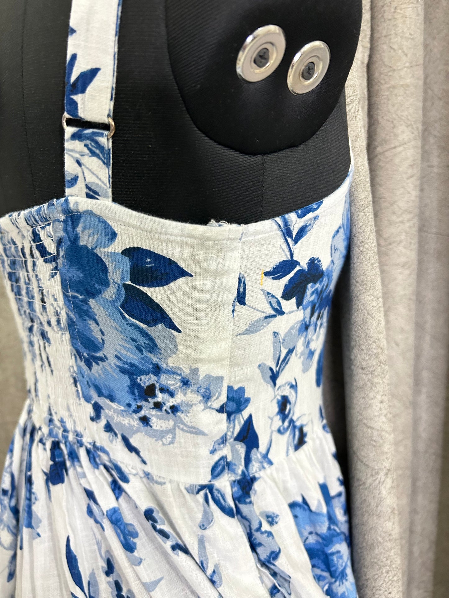 Floral Blue Breeze Dress