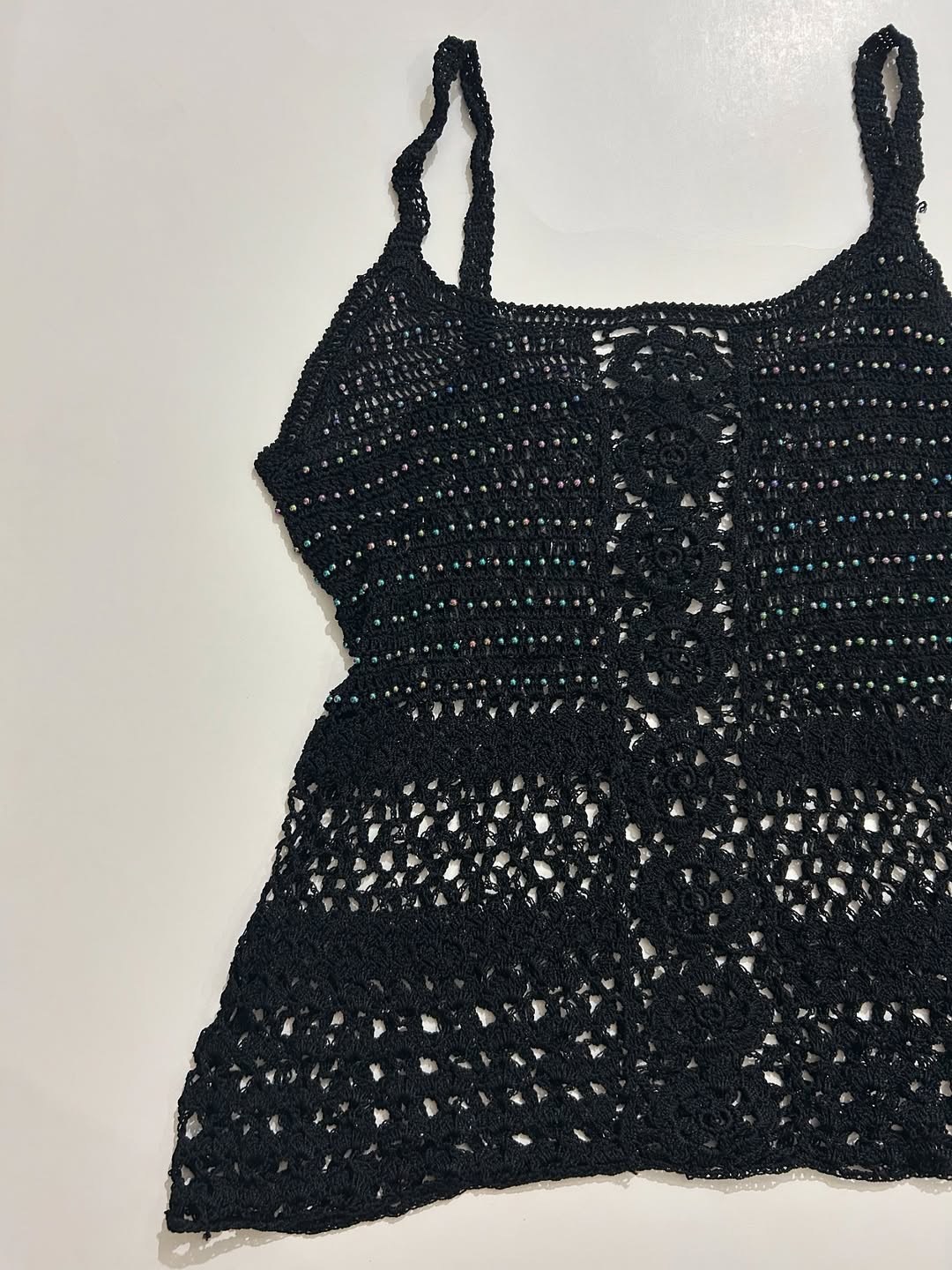 Crochet Embellished Top