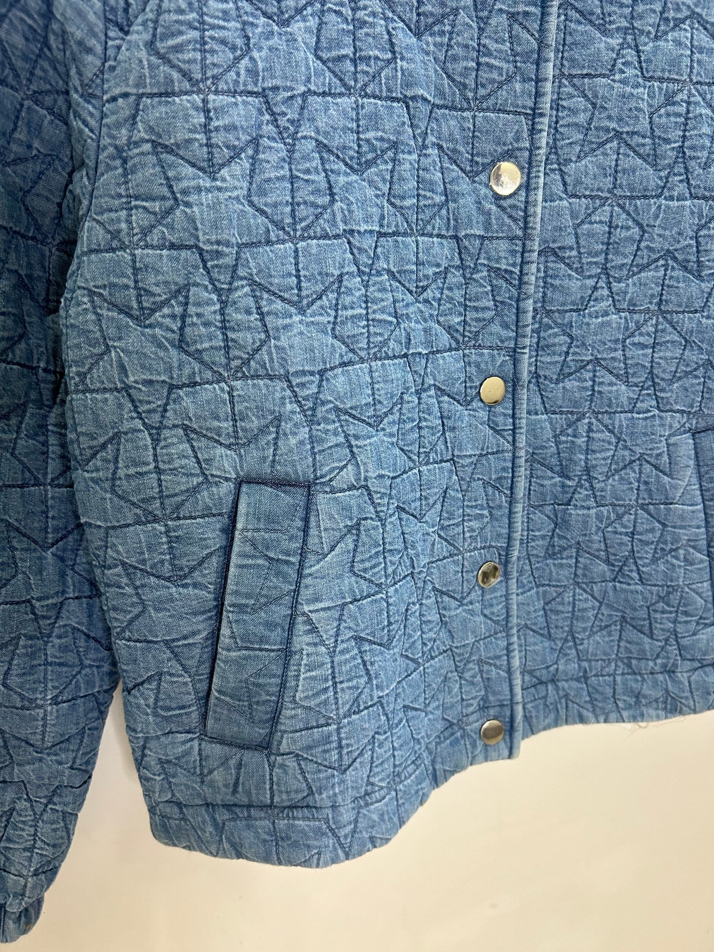 Star Quilted Bomber Jacket