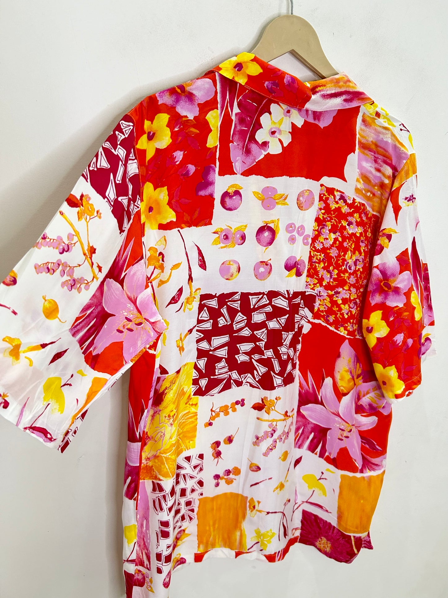 Plum Print Summery Shirt