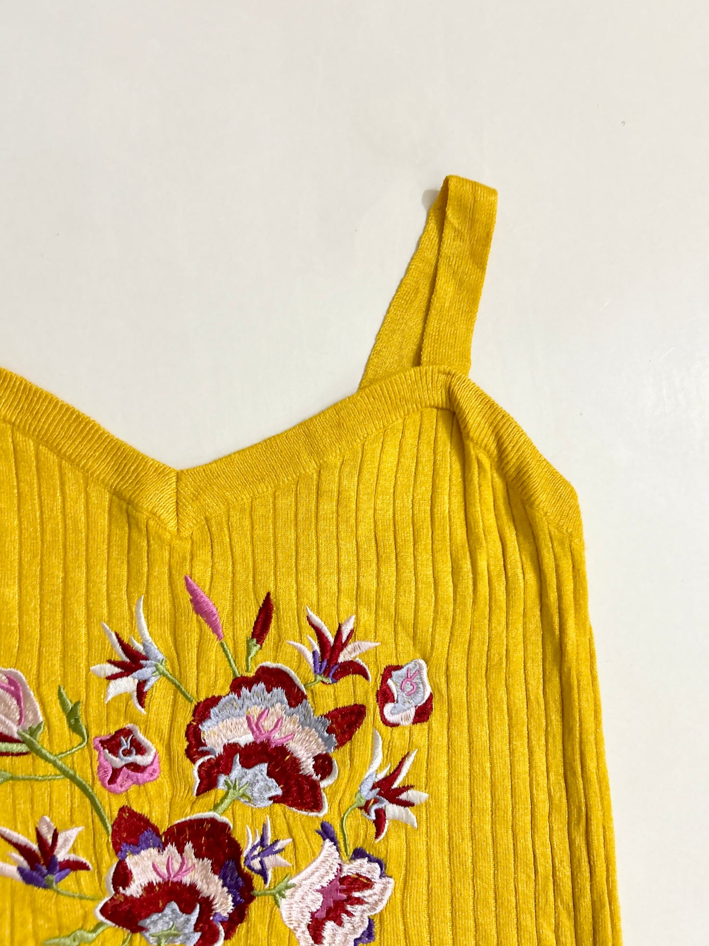 Yellow Floral Top