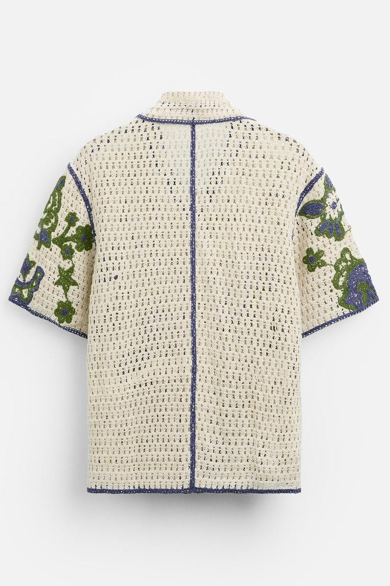 Zara Crochet Shirt