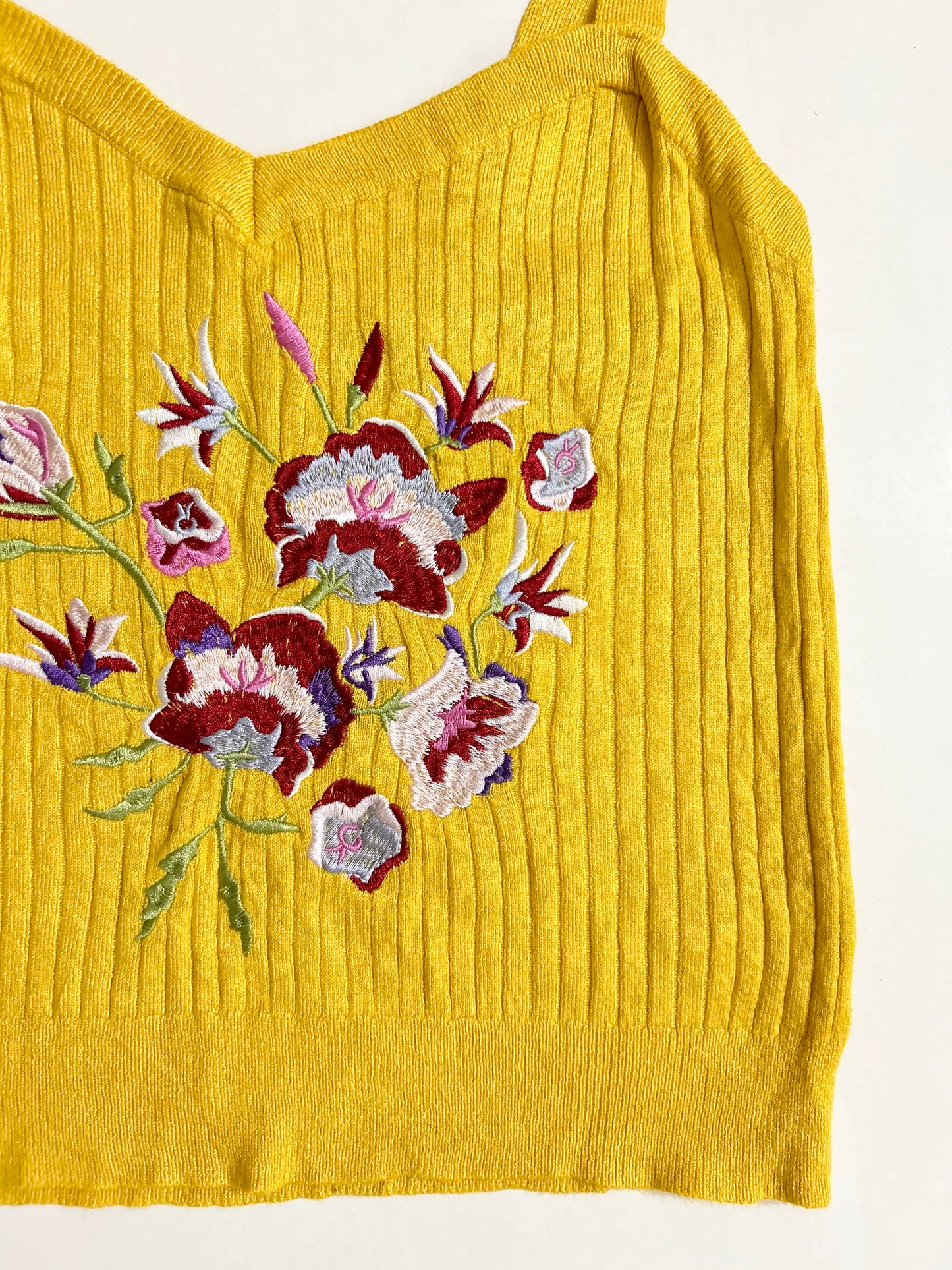 Yellow Floral Top