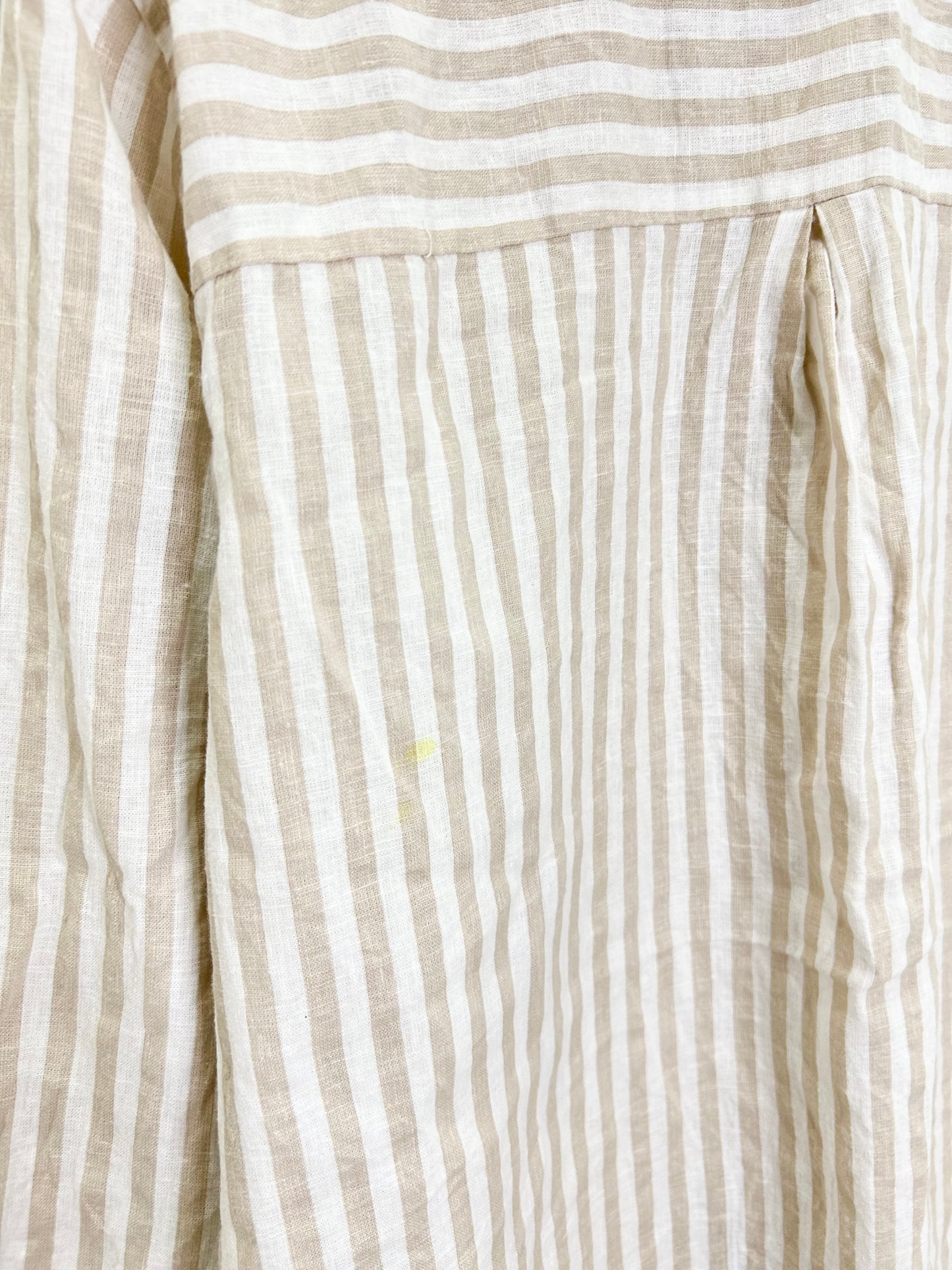 Beige Striped Shirt