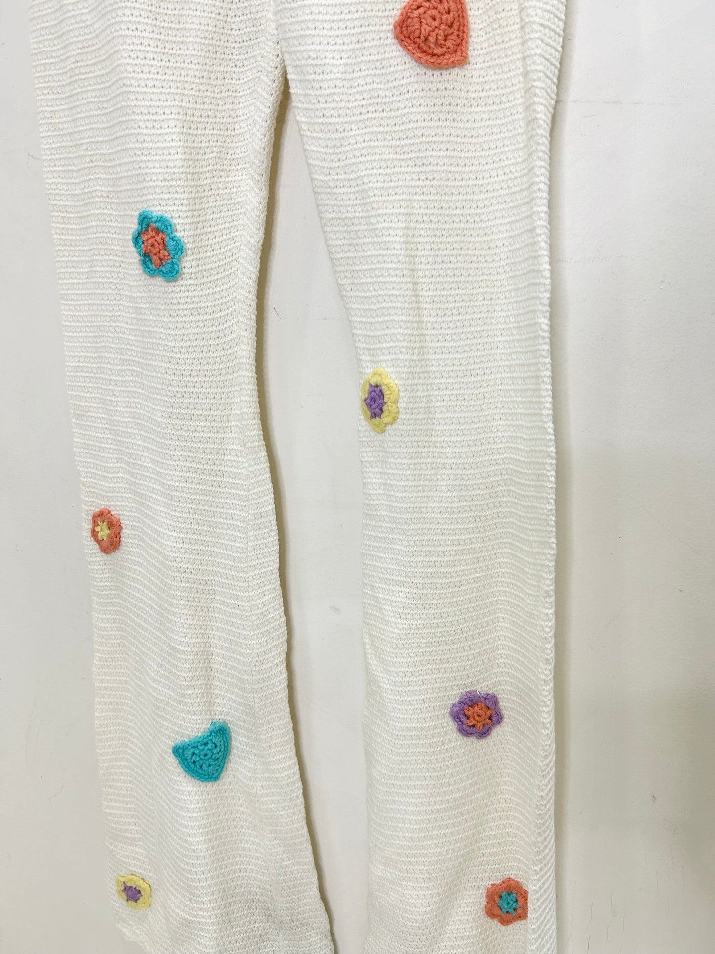 Floral Crochet Pants