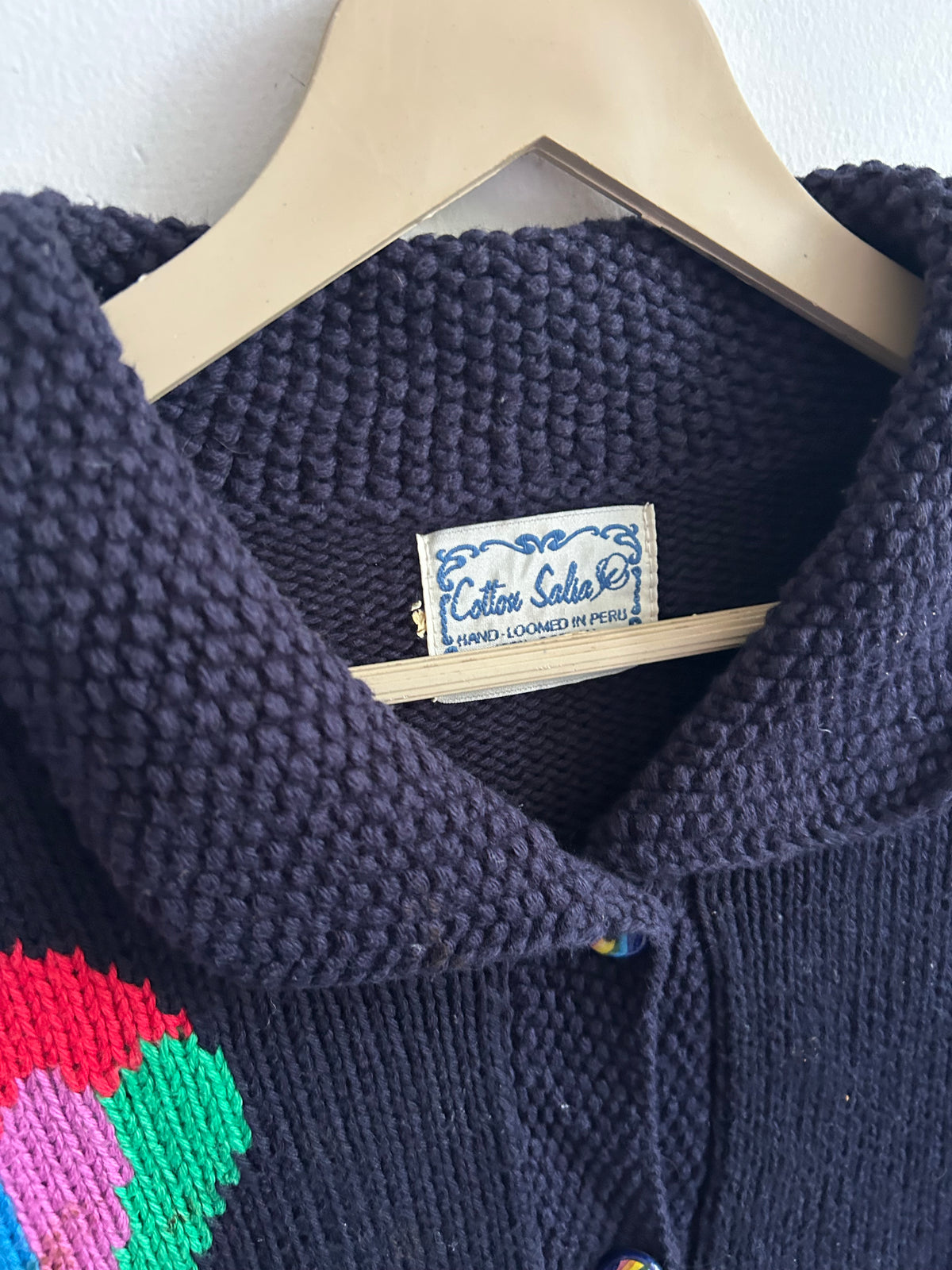 Hand loomed Balloon Sweater