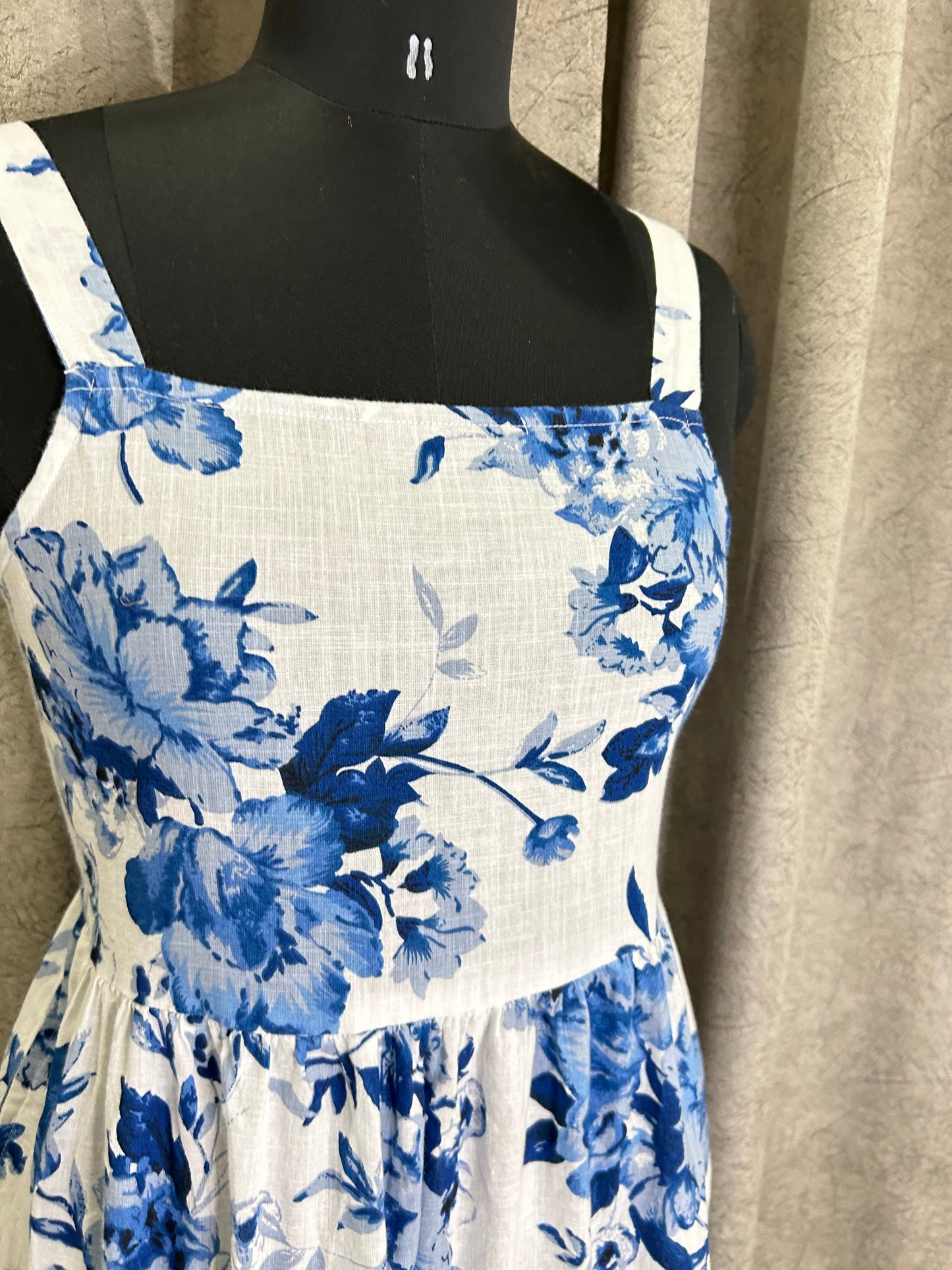 Floral Blue Breeze Dress