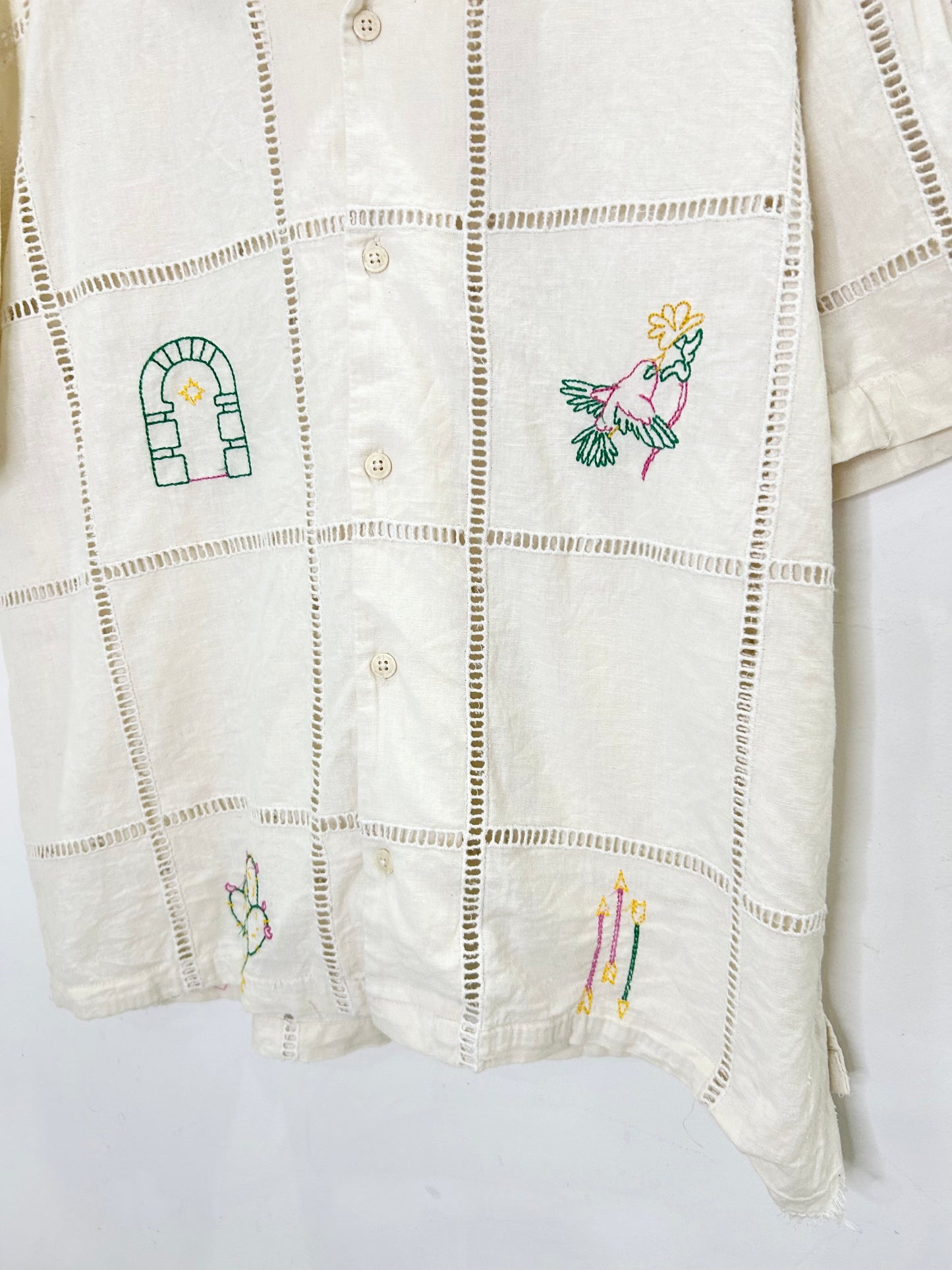 Cotton Embroidery Shirt