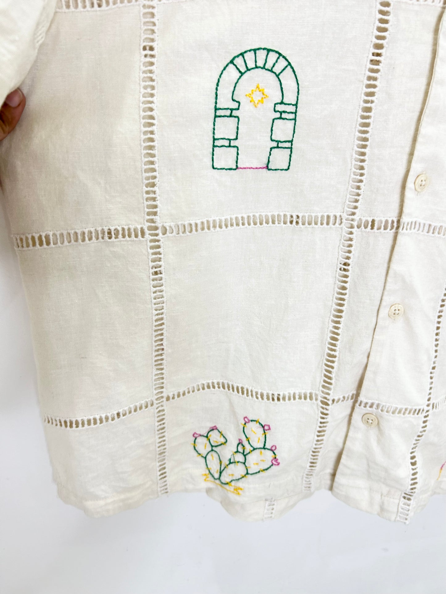 Cotton Embroidery Shirt