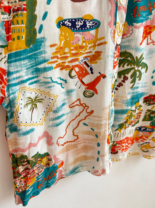 Beach Print Shirt