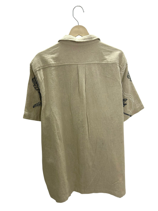 Floral Cotton Embroidered Shirt