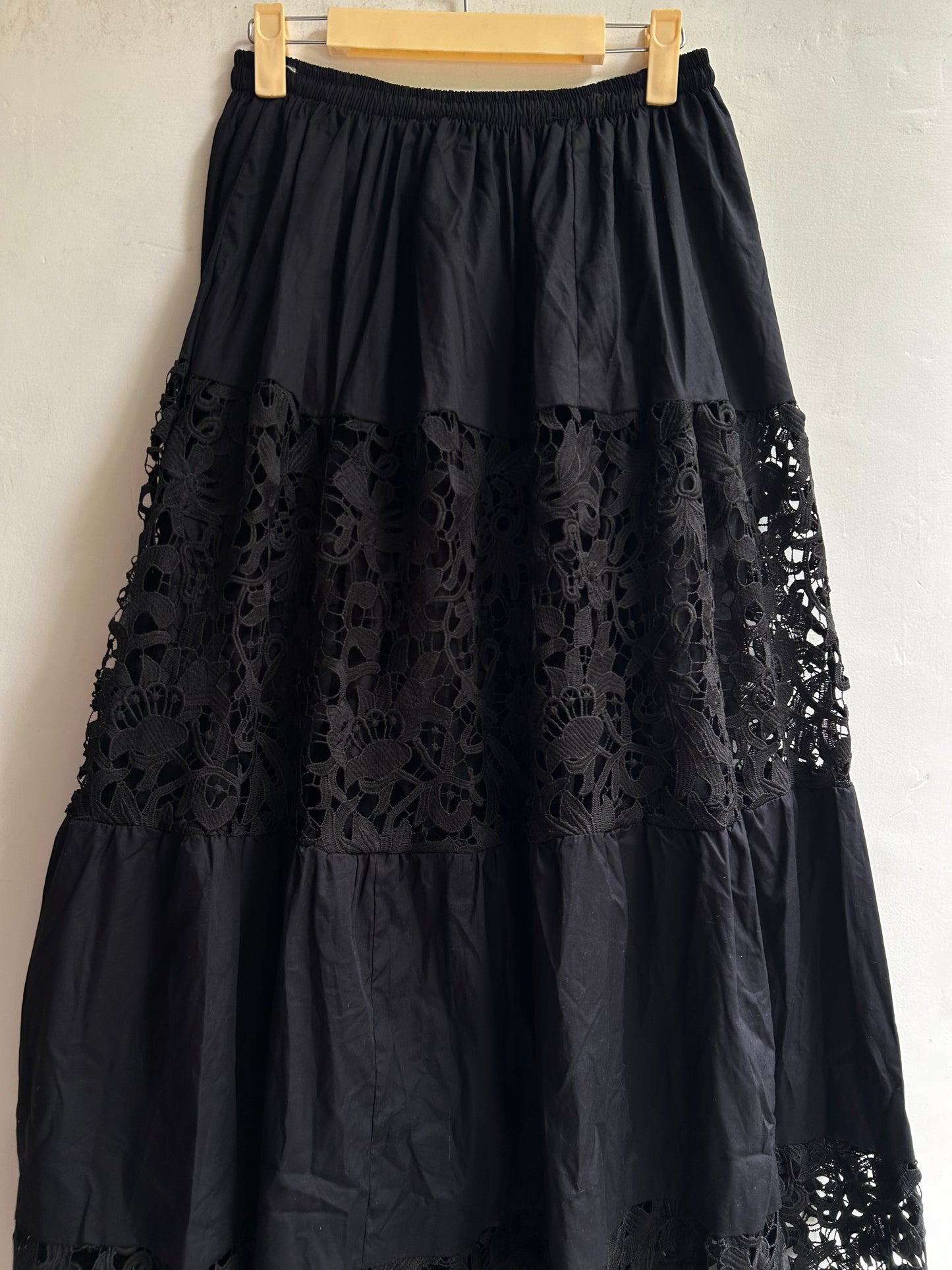 Lace Black Skirt