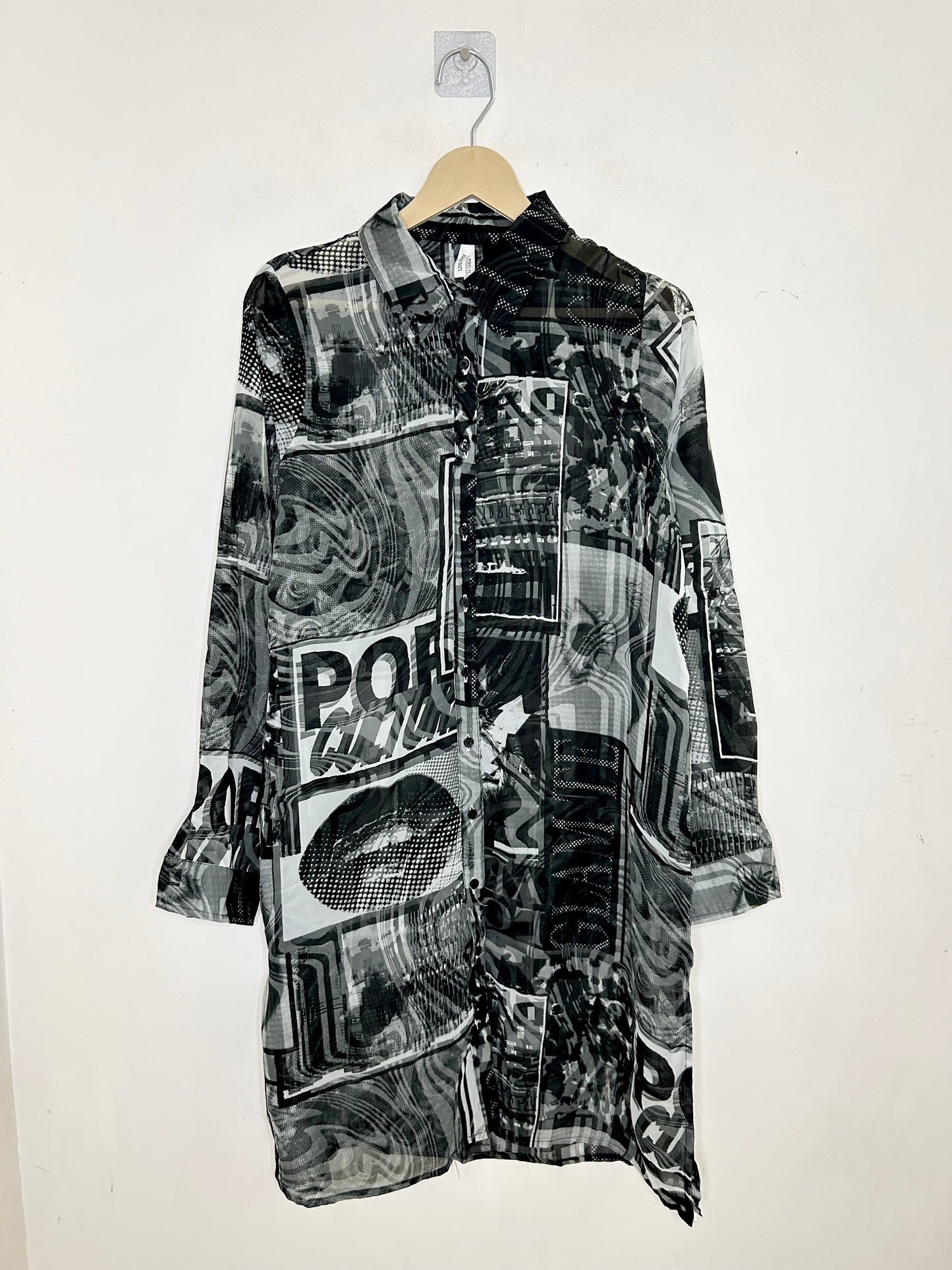 Pop Culture Long Shirt