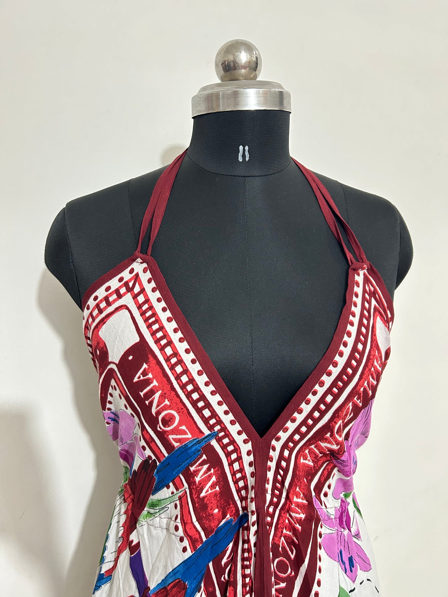 Tropical Handkerchief Dress